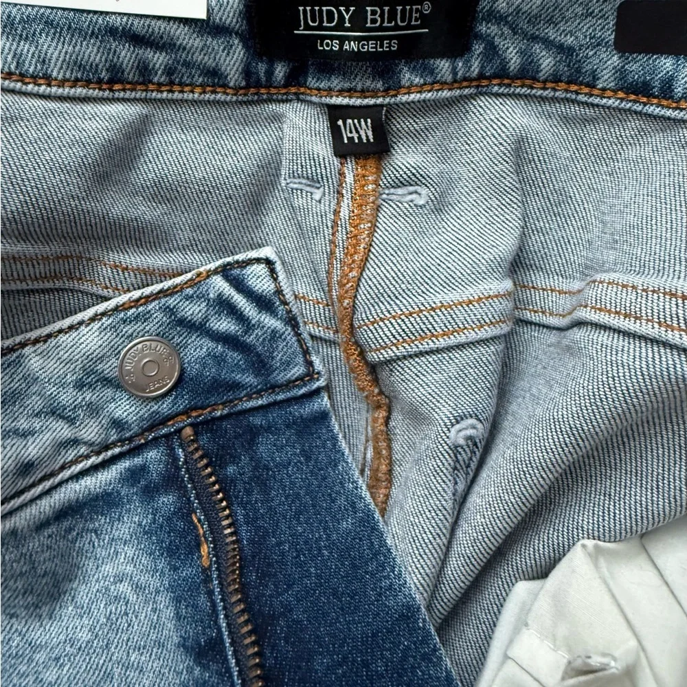 Judy Blue High Waisted Baggy Jeans NWT - 14W